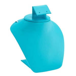 Turquoise Blue Necklace Bust for Store Display